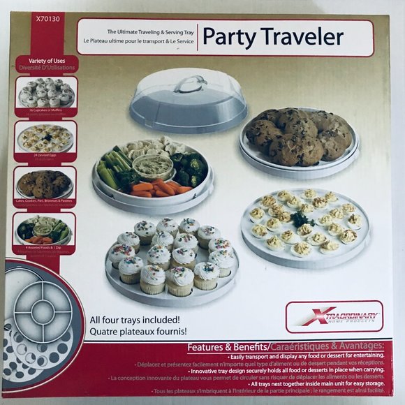 Party Traveler - The Ultimate Traveling and Serving Trays - Picture 8 of 11